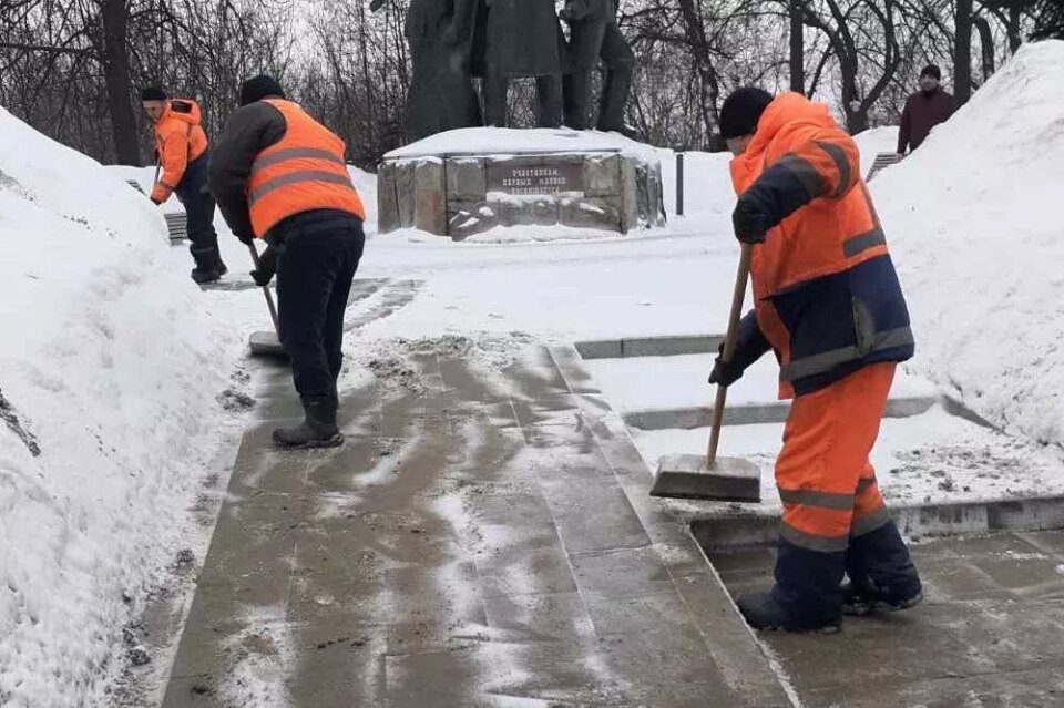 Фото Пять улиц Московского района оказались под водой из-за потепления - Новости Живем в Нижнем