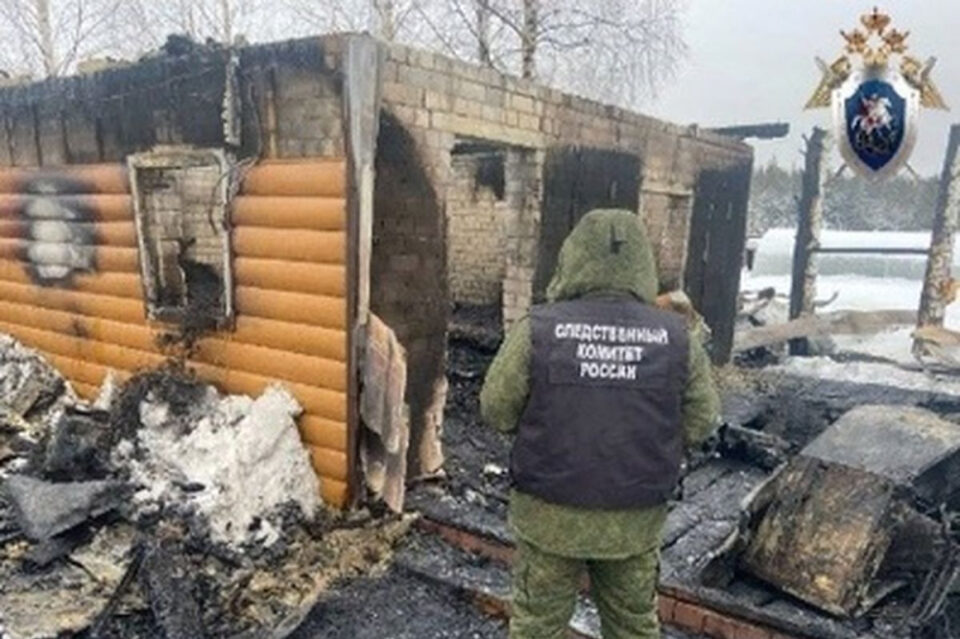 Фото СК возбудил уголовное дело из-за гибели детей на пожаре в Борском районе - Новости Живем в Нижнем