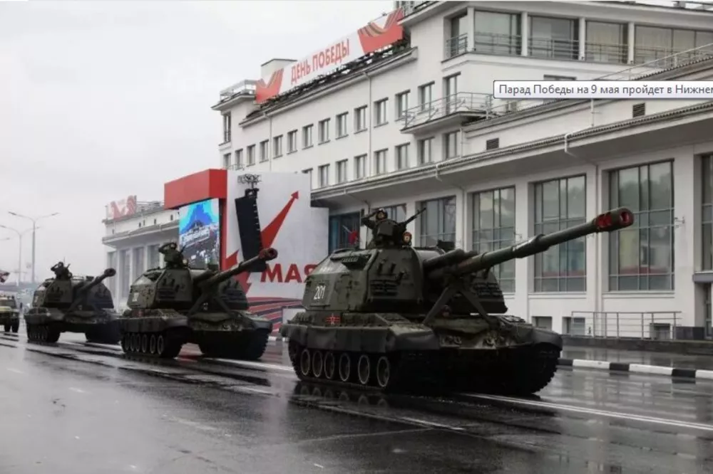 Фото Репетицию парада Победы организовали в Нижнем Новгороде 4 мая - Новости Живем в Нижнем