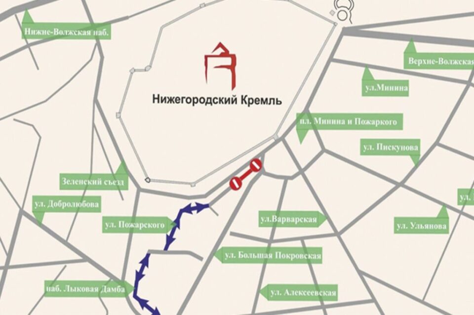 Фото Движение по улице Пожарской перекроют в Нижнем Новгороде до 6 февраля - Новости Живем в Нижнем