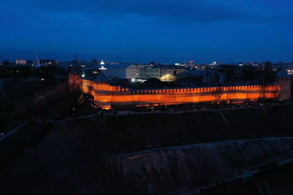 Фото Праздничная инсталляция украсит Нижегородский кремль вечером 9 мая - Новости Живем в Нижнем