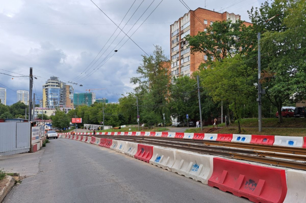 Фото Наберитесь терпения: замена трамвайных путей на городском кольце в Нижнем Новгороде закончится только в следующем году - Новости Живем в Нижнем