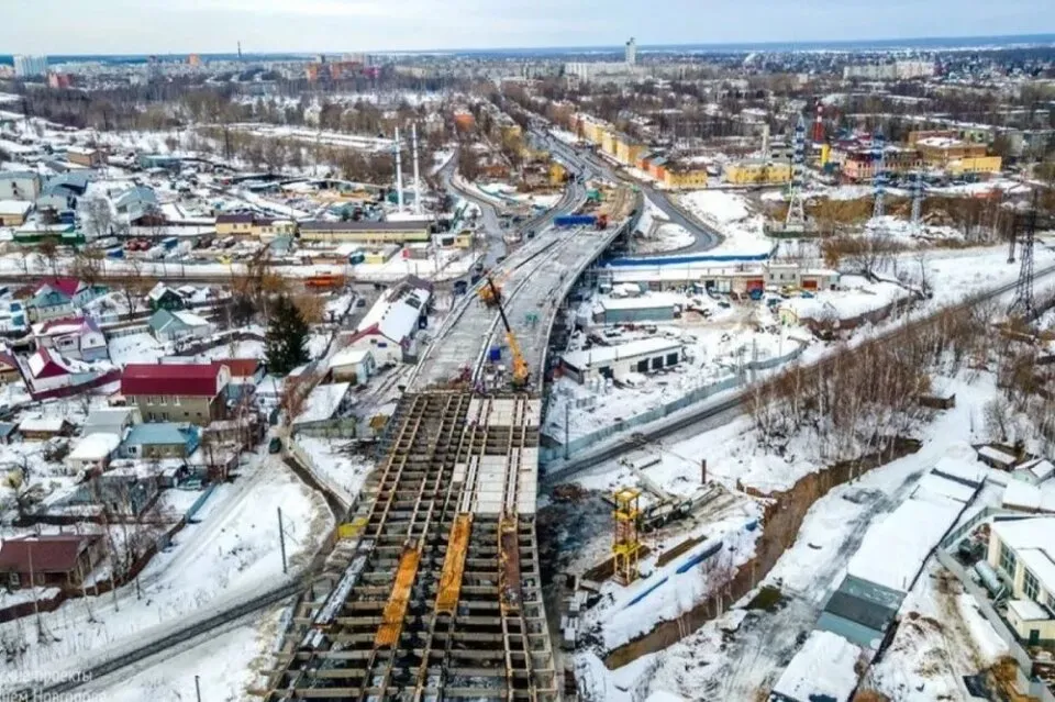 Фото Развязку на Циолковского в Нижнем Новгороде откроют до конца мая - Новости Живем в Нижнем