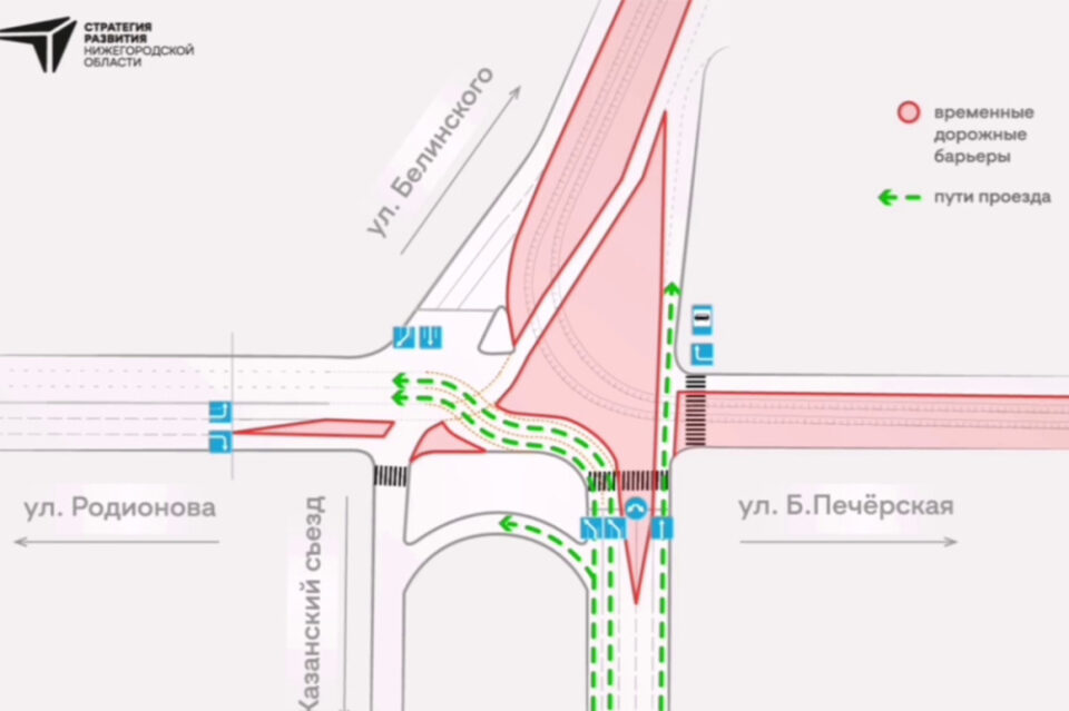 Фото Схему проезда по площади Сенной обнародовали в Нижнем Новгороде - Новости Живем в Нижнем