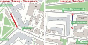 Центральные улицы в Нижнем Новгороде перекроют 30 и 31 августа из-за фестиваля