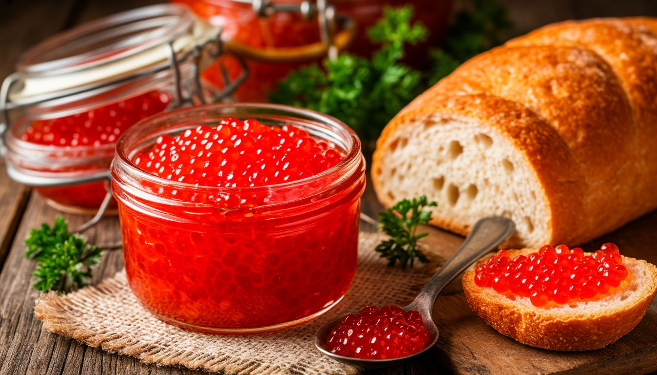 Денег нет, но вы держитесь: как сделать бюджетную красную икру в домашних условиях?