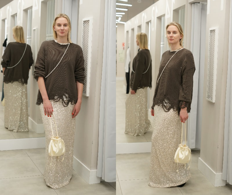 Максимальный блеск: стилист о цветах, тканях и ошибках новогоднего образа