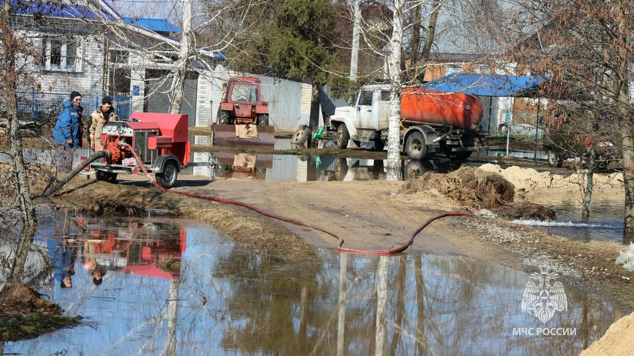 Последствия паводка устраняют в Выксе и Кулебаках