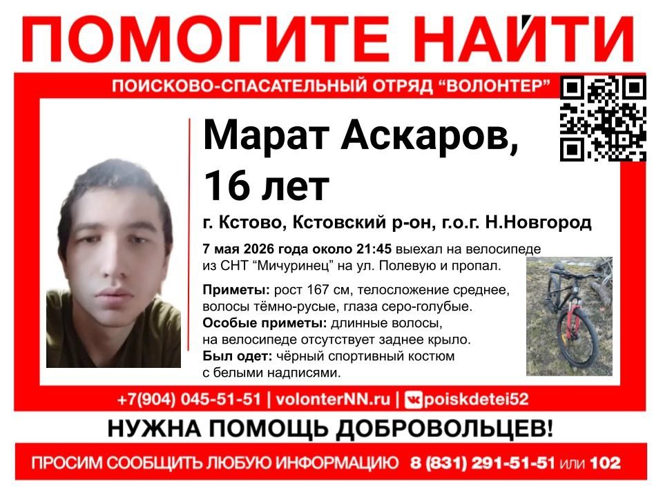Волонтеры уже неделю ищут двух подростков в Нижегородской области