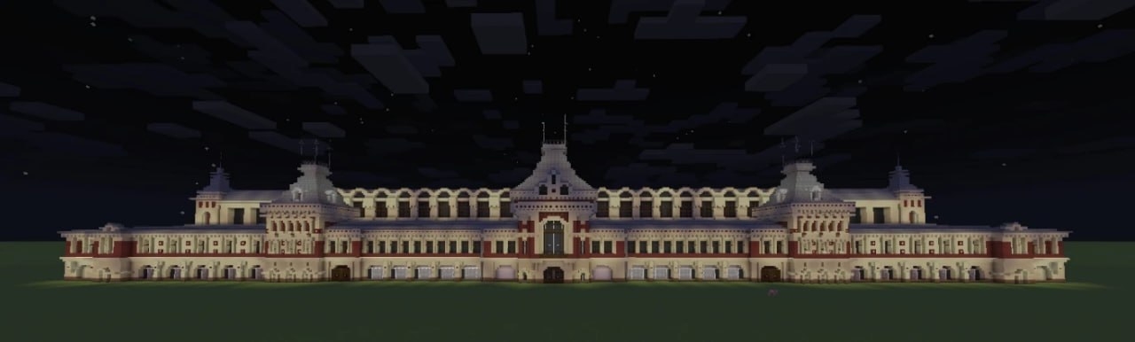 Подросток из Нижнего Новгорода построил Нижегородскую ярмарку в Minecraft